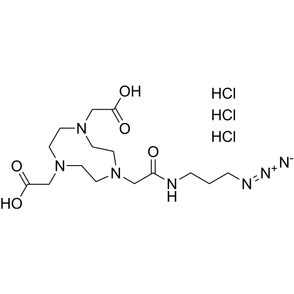 NO2A-Azide trihydrochloride 2435782-92-4